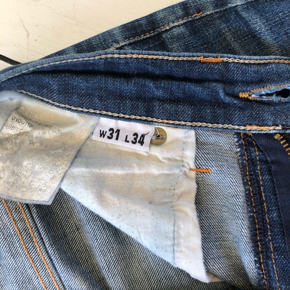 Cheap Monday Medium Wash Ankle Length Jeans - Picture 4 of 7